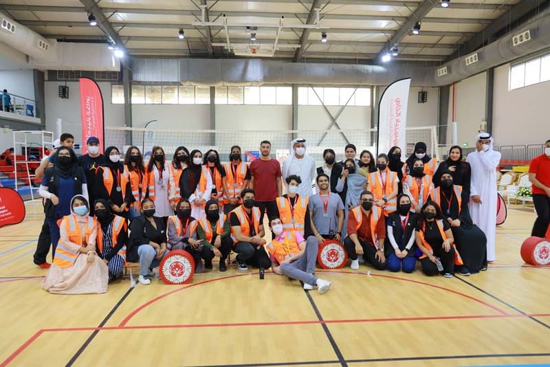Special Olympics Sports Event 2022 at RAK Medical & Health Sciences University, 2021-22 — photograph 19 of 20