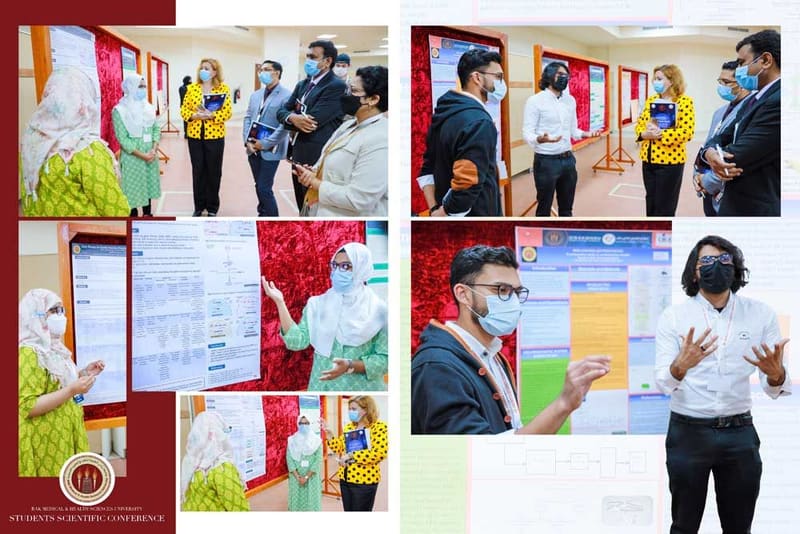 Students Scientific Conference 2021-22 at RAK Medical & Health Sciences University, 2021-22 — photograph 3 of 44