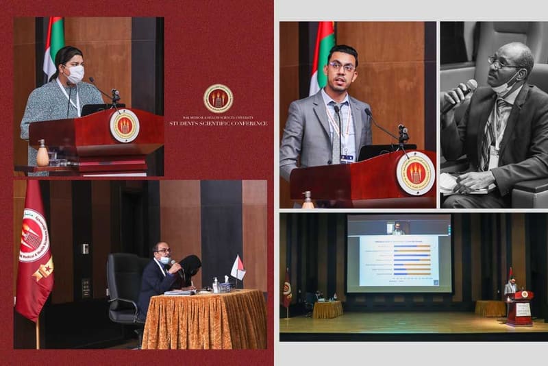 Students Scientific Conference 2021-22 at RAK Medical & Health Sciences University, 2021-22 — photograph 6 of 44