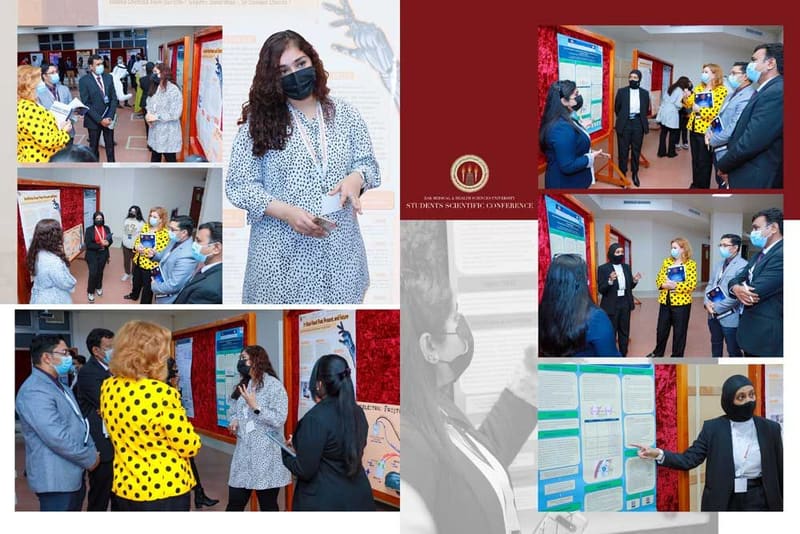 Students Scientific Conference 2021-22 at RAK Medical & Health Sciences University, 2021-22 — photograph 7 of 44