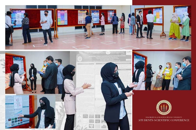 Students Scientific Conference 2021-22 at RAK Medical & Health Sciences University, 2021-22 — photograph 8 of 44