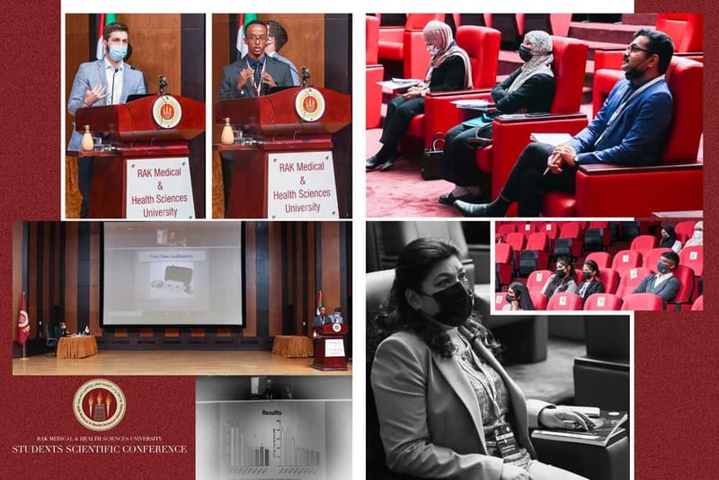 Students Scientific Conference 2021-22 at RAK Medical & Health Sciences University, 2021-22 — photograph 21 of 44