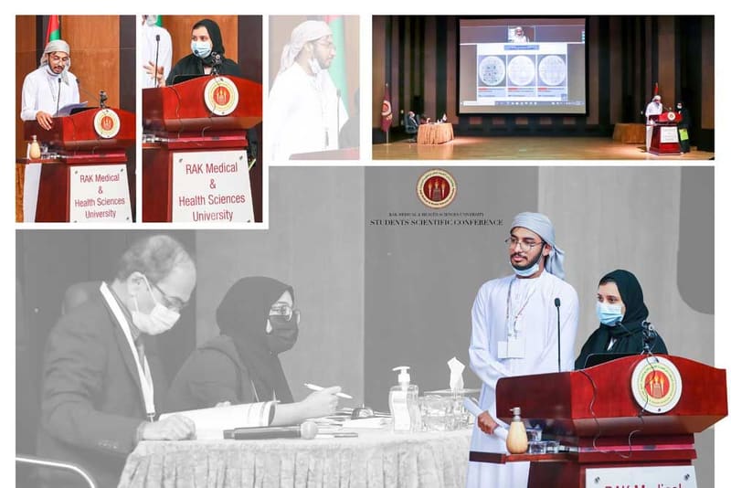 Students Scientific Conference 2021-22 at RAK Medical & Health Sciences University, 2021-22 — photograph 22 of 44