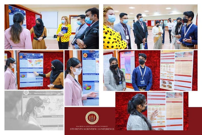 Students Scientific Conference 2021-22 at RAK Medical & Health Sciences University, 2021-22 — photograph 25 of 44