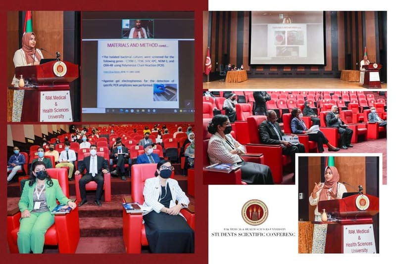 Students Scientific Conference 2021-22 at RAK Medical & Health Sciences University, 2021-22 — photograph 28 of 44