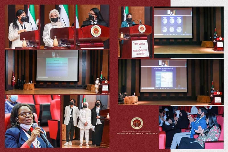 Students Scientific Conference 2021-22 at RAK Medical & Health Sciences University, 2021-22 — photograph 33 of 44