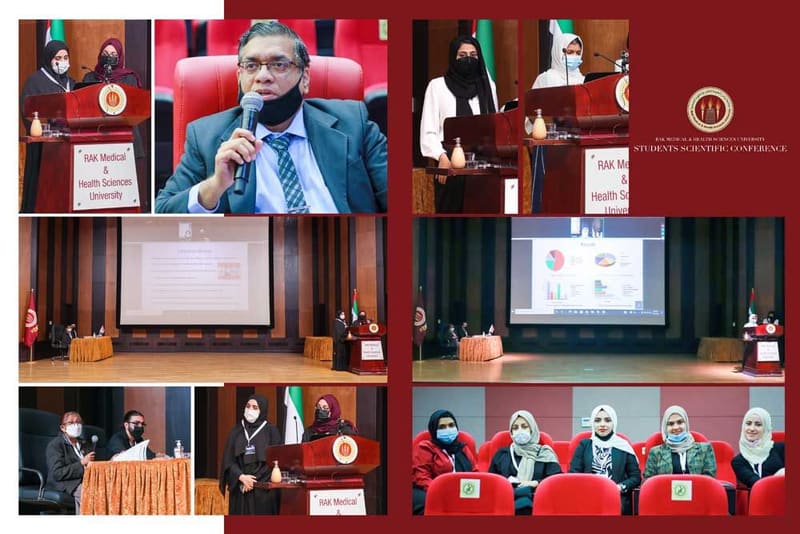 Students Scientific Conference 2021-22 at RAK Medical & Health Sciences University, 2021-22 — photograph 35 of 44