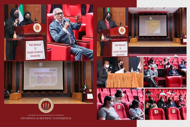 Students Scientific Conference 2021-22 at RAK Medical & Health Sciences University, 2021-22 — photograph 36 of 44
