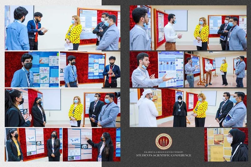 Students Scientific Conference 2021-22 at RAK Medical & Health Sciences University, 2021-22 — photograph 38 of 44