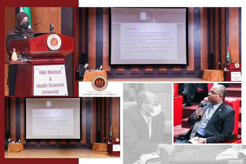Students Scientific Conference 2021-22 at RAK Medical & Health Sciences University, 2021-22 — photograph 41 of 44