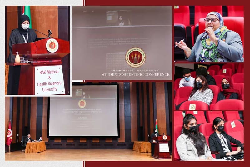 Students Scientific Conference 2021-22 at RAK Medical & Health Sciences University, 2021-22 — photograph 43 of 44
