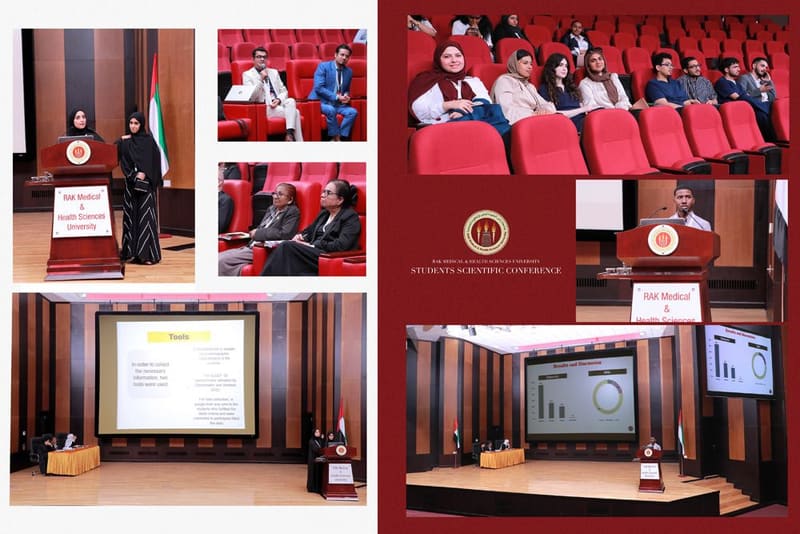 Students Scientific Conference 2023 at RAK Medical & Health Sciences University, 2022-23 — photograph 3 of 18