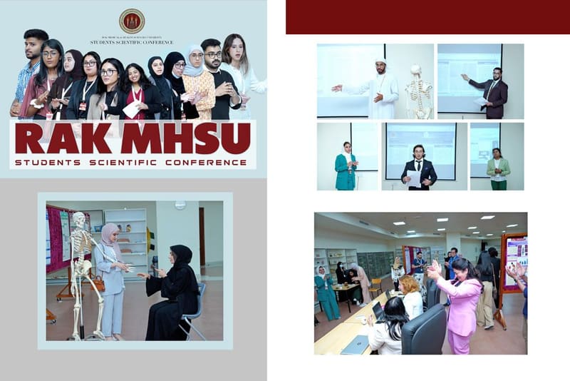 Students Scientific Conference 2023 at RAK Medical & Health Sciences University, 2022-23 — photograph 4 of 18