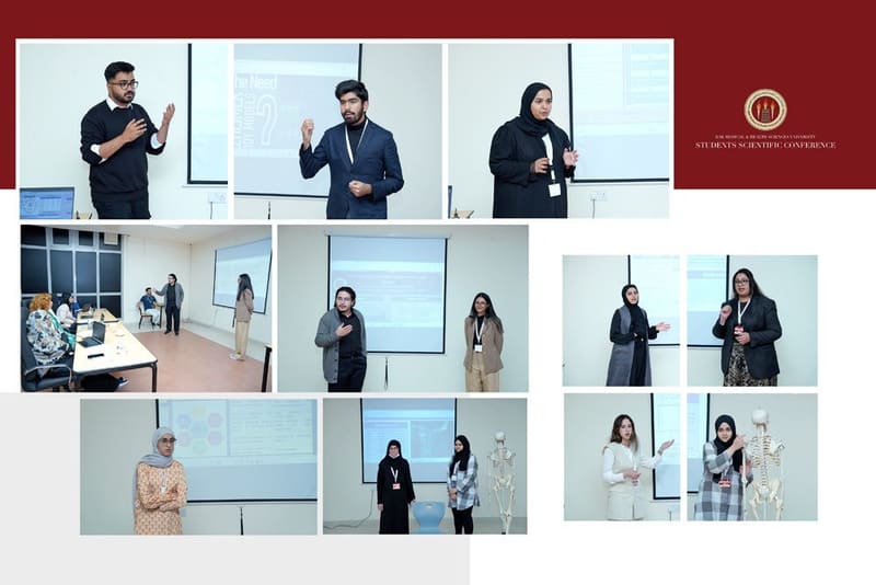 Students Scientific Conference 2023 at RAK Medical & Health Sciences University, 2022-23 — photograph 5 of 18