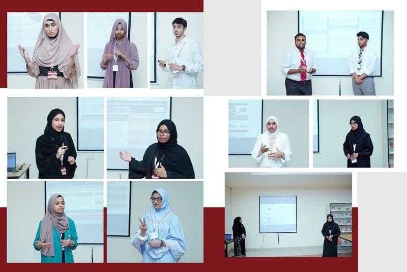 Students Scientific Conference 2023 at RAK Medical & Health Sciences University, 2022-23 — photograph 7 of 18