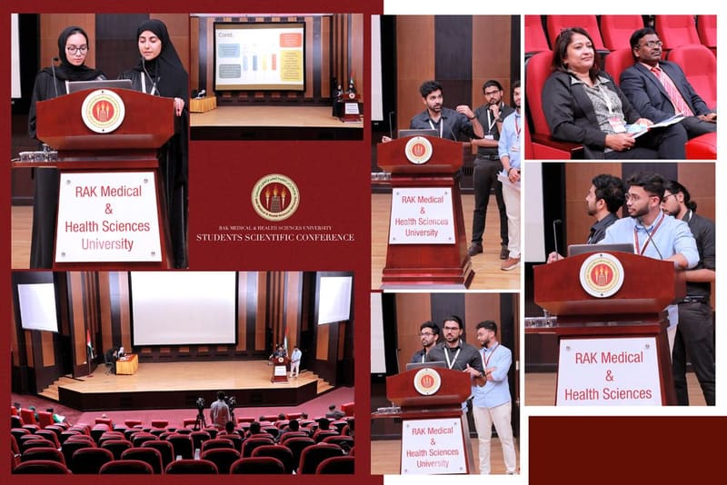 Students Scientific Conference 2023 at RAK Medical & Health Sciences University, 2022-23 — photograph 9 of 18