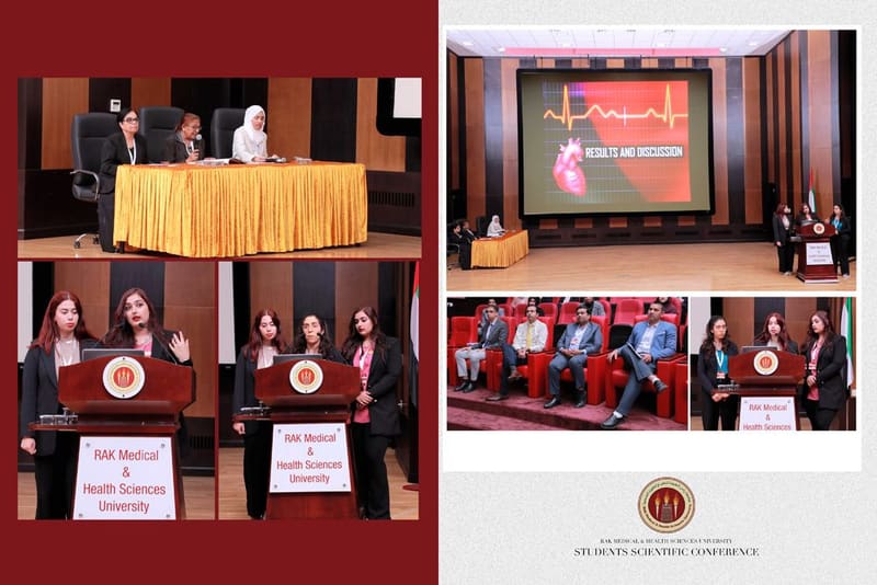 Students Scientific Conference 2023 at RAK Medical & Health Sciences University, 2022-23 — photograph 10 of 18