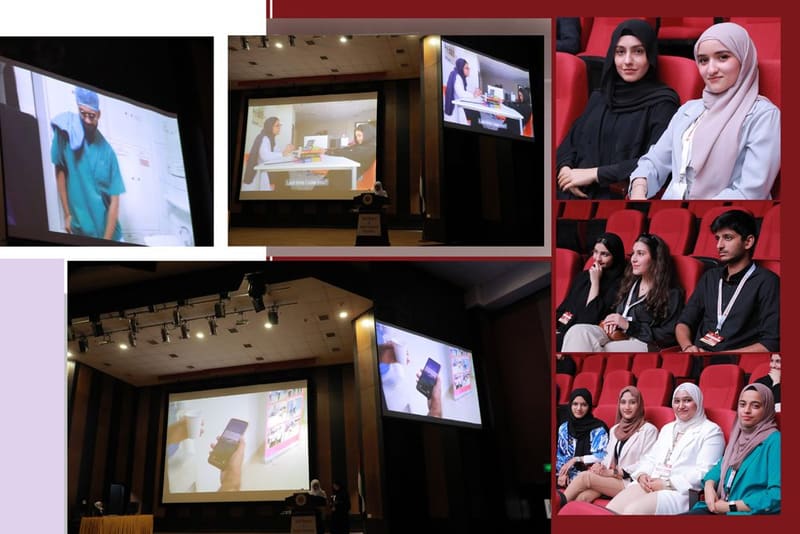 Students Scientific Conference 2023 at RAK Medical & Health Sciences University, 2022-23 — photograph 12 of 18