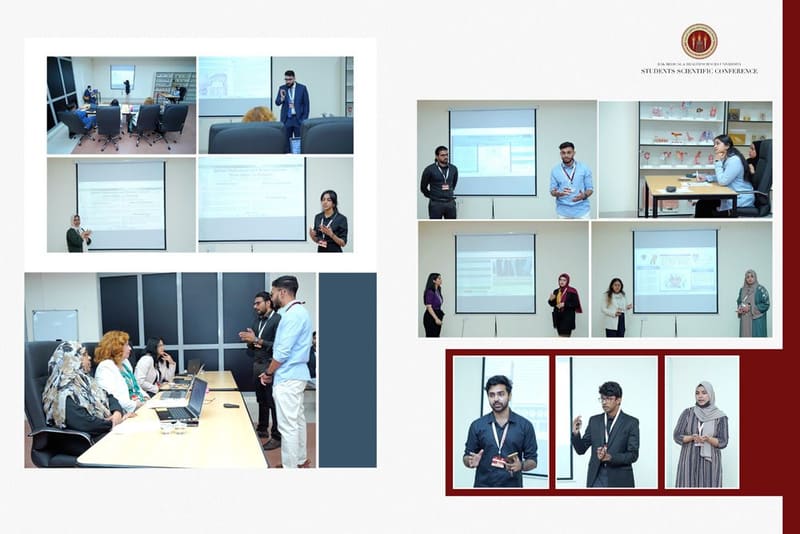 Students Scientific Conference 2023 at RAK Medical & Health Sciences University, 2022-23 — photograph 14 of 18