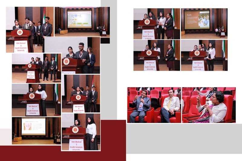 Students Scientific Conference 2023 at RAK Medical & Health Sciences University, 2022-23 — photograph 16 of 18