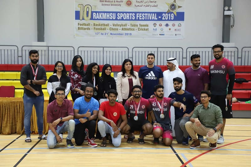 Tenth RAKMHSU Sports Festival 2019-20 at RAK Medical & Health Sciences University, 2019-20 — photograph 2 of 41
