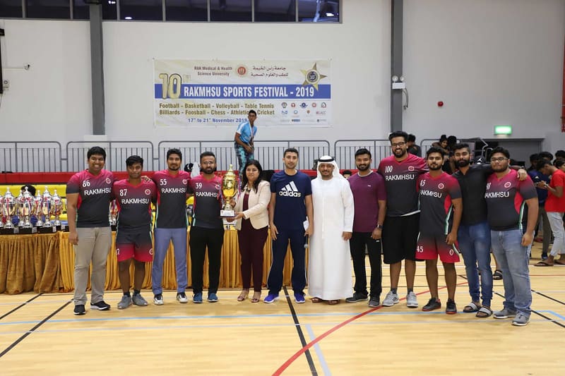 Tenth RAKMHSU Sports Festival 2019-20 at RAK Medical & Health Sciences University, 2019-20 — photograph 5 of 41