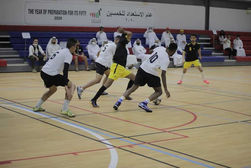 The First RAKMHSU Government Football Tournament 2021 at RAK Medical & Health Sciences University, 2021-22 — photograph 2 of 34