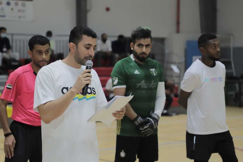 The First RAKMHSU Government Football Tournament 2021 at RAK Medical & Health Sciences University, 2021-22 — photograph 4 of 34