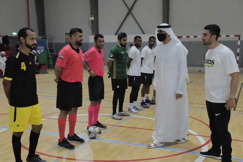 The First RAKMHSU Government Football Tournament 2021 at RAK Medical & Health Sciences University, 2021-22 — photograph 6 of 34