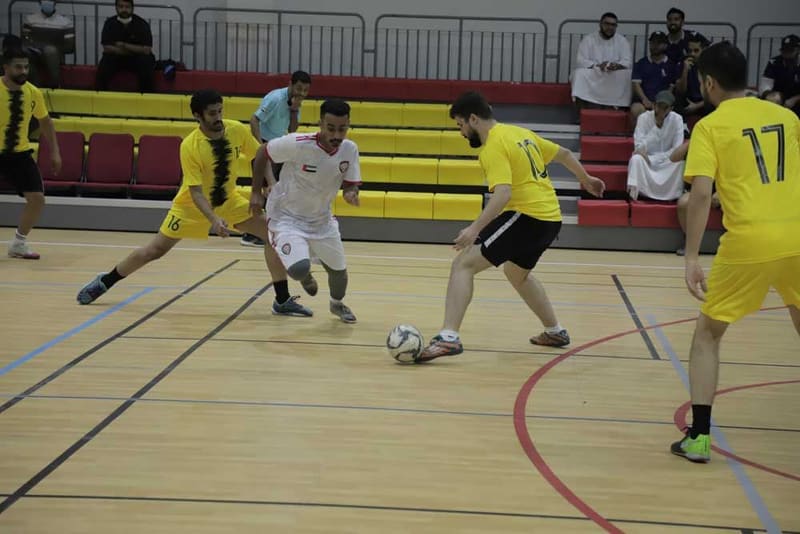 The First RAKMHSU Government Football Tournament 2021 at RAK Medical & Health Sciences University, 2021-22 — photograph 15 of 34