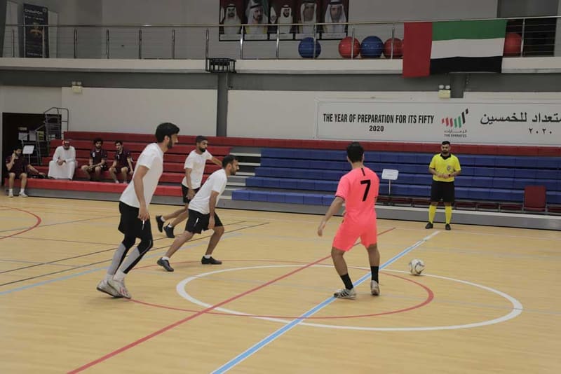 The First RAKMHSU Government Football Tournament 2021 at RAK Medical & Health Sciences University, 2021-22 — photograph 30 of 34