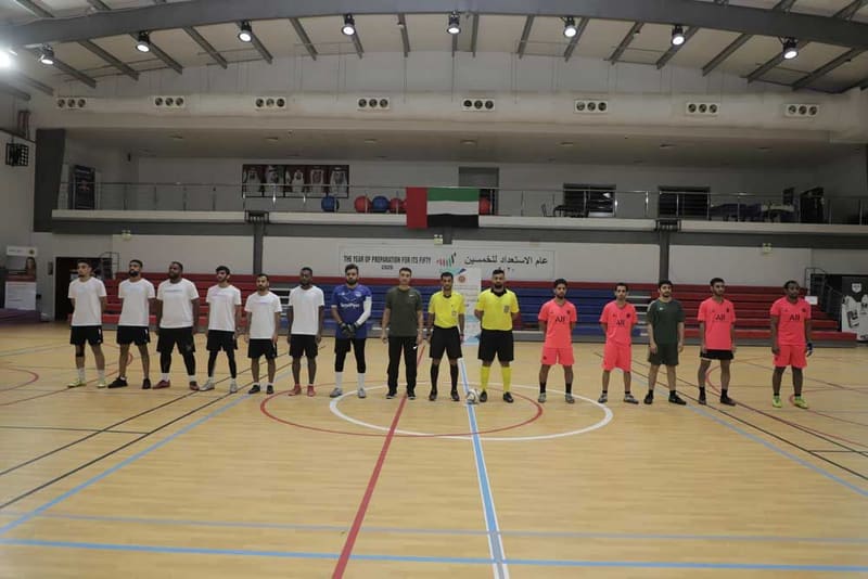 The First RAKMHSU Government Football Tournament 2021 at RAK Medical & Health Sciences University, 2021-22 — photograph 31 of 34