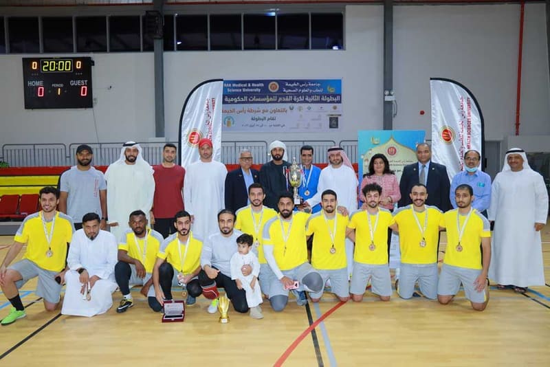 The Second RAKMHSU Government Football Tournament 2022 at RAK Medical & Health Sciences University, 2022-23 — photograph 6 of 28
