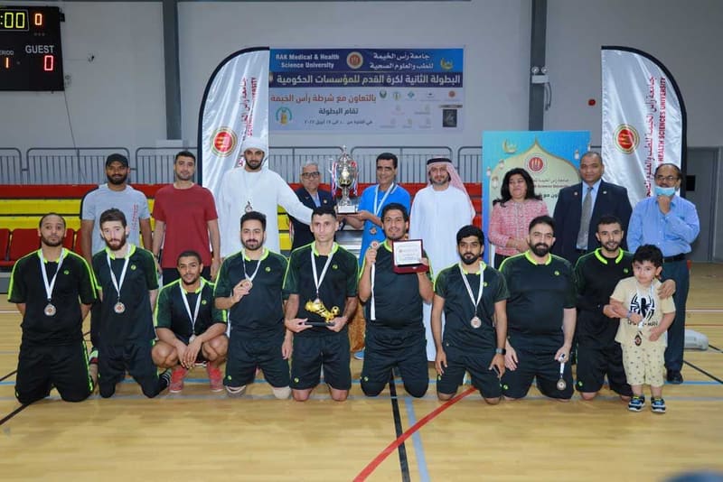 The Second RAKMHSU Government Football Tournament 2022 at RAK Medical & Health Sciences University, 2022-23 — photograph 7 of 28