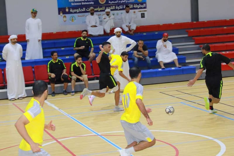 The Second RAKMHSU Government Football Tournament 2022 at RAK Medical & Health Sciences University, 2022-23 — photograph 9 of 28