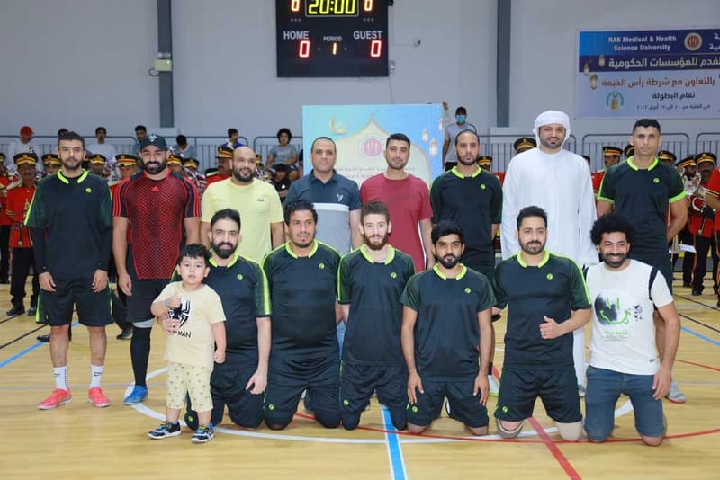 The Second RAKMHSU Government Football Tournament 2022 at RAK Medical & Health Sciences University, 2022-23 — photograph 16 of 28