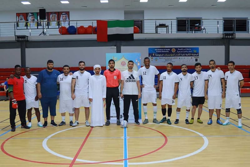 The Second RAKMHSU Government Football Tournament 2022 at RAK Medical & Health Sciences University, 2022-23 — photograph 22 of 28