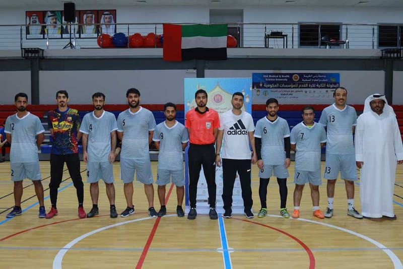 The Second RAKMHSU Government Football Tournament 2022 at RAK Medical & Health Sciences University, 2022-23 — photograph 23 of 28