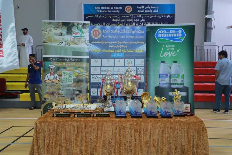 The Third RAKMHSU Government Football Tournament 2023 at RAK Medical & Health Sciences University, 2023-24 — photograph 7 of 45