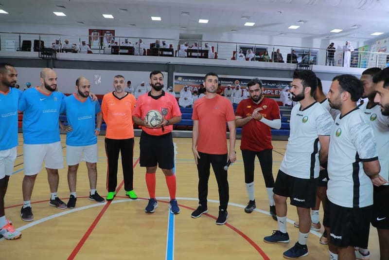 The Third RAKMHSU Government Football Tournament 2023 at RAK Medical & Health Sciences University, 2023-24 — photograph 9 of 45