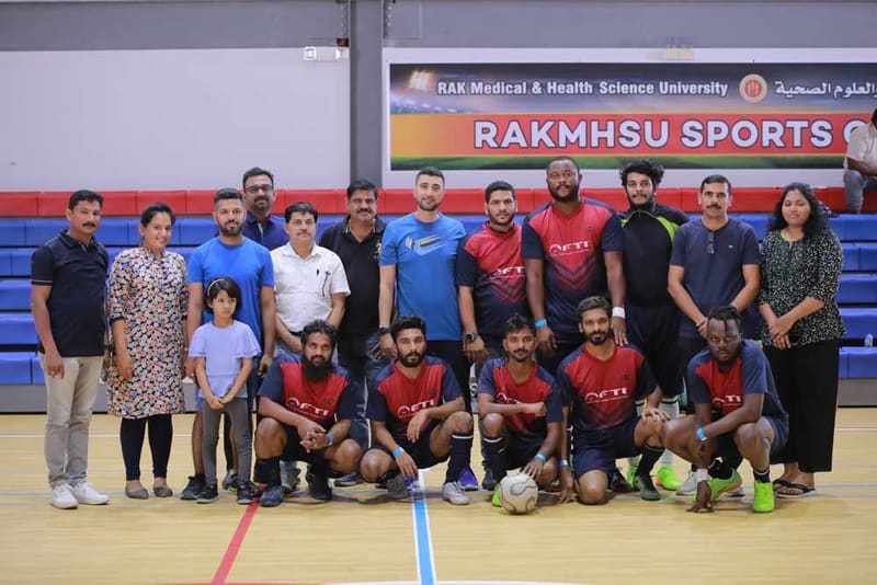 The Third RAKMHSU Government Football Tournament 2023 at RAK Medical & Health Sciences University, 2023-24 — photograph 12 of 45
