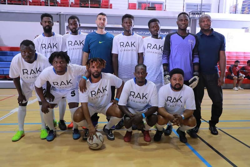 The Third RAKMHSU Government Football Tournament 2023 at RAK Medical & Health Sciences University, 2023-24 — photograph 20 of 45