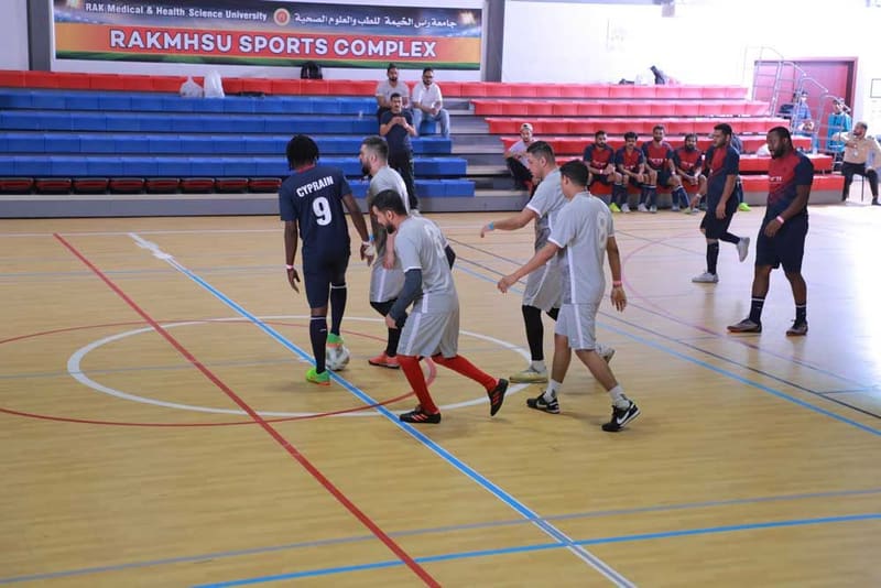 The Third RAKMHSU Government Football Tournament 2023 at RAK Medical & Health Sciences University, 2023-24 — photograph 23 of 45