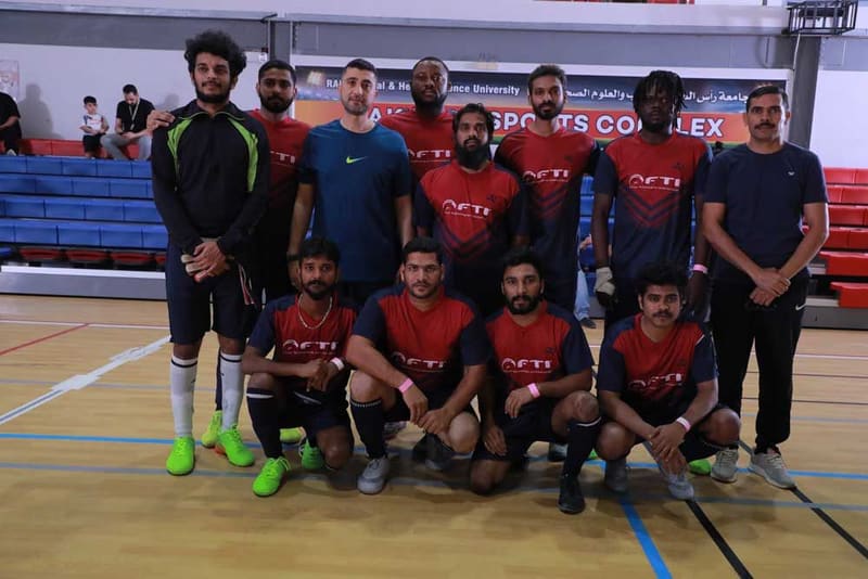 The Third RAKMHSU Government Football Tournament 2023 at RAK Medical & Health Sciences University, 2023-24 — photograph 24 of 45