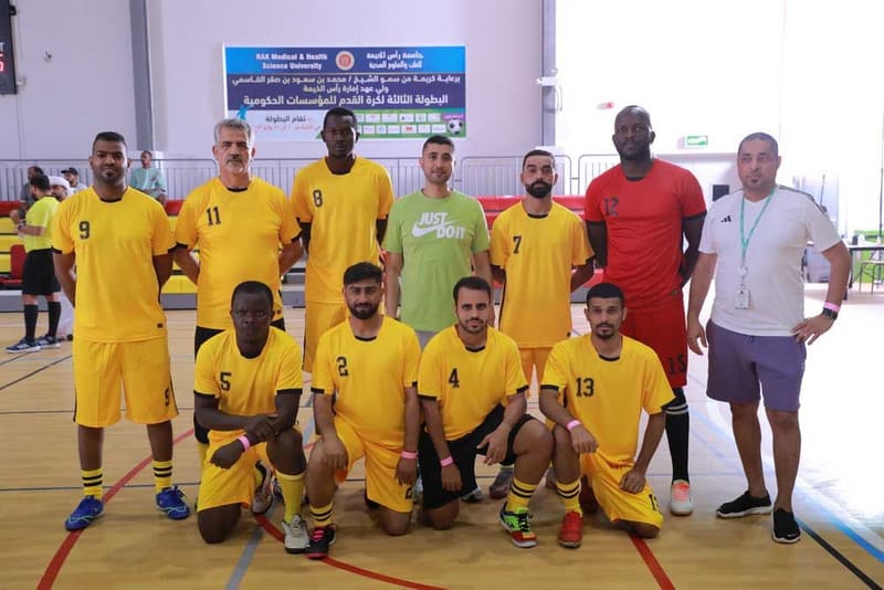 The Third RAKMHSU Government Football Tournament 2023 at RAK Medical & Health Sciences University, 2023-24 — photograph 29 of 45