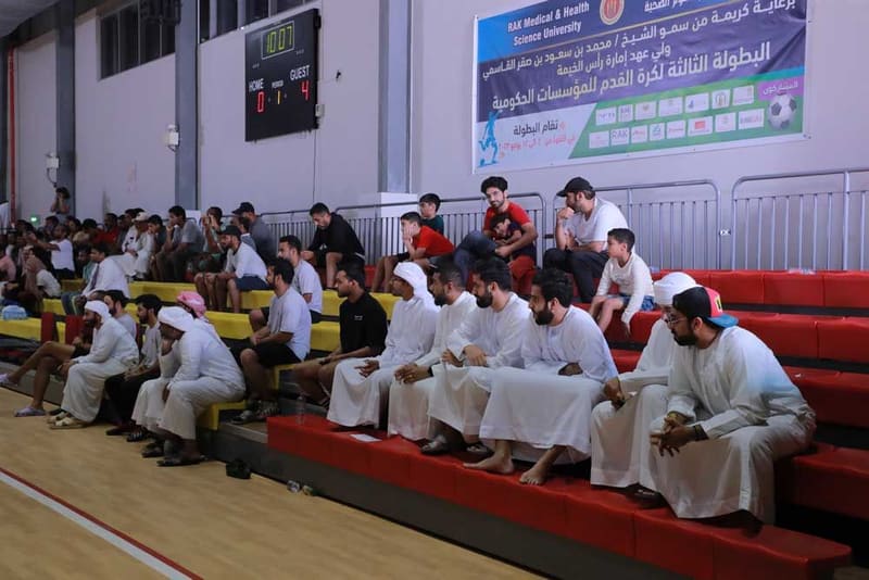 The Third RAKMHSU Government Football Tournament 2023 at RAK Medical & Health Sciences University, 2023-24 — photograph 31 of 45