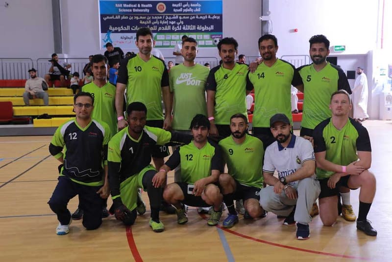 The Third RAKMHSU Government Football Tournament 2023 at RAK Medical & Health Sciences University, 2023-24 — photograph 33 of 45