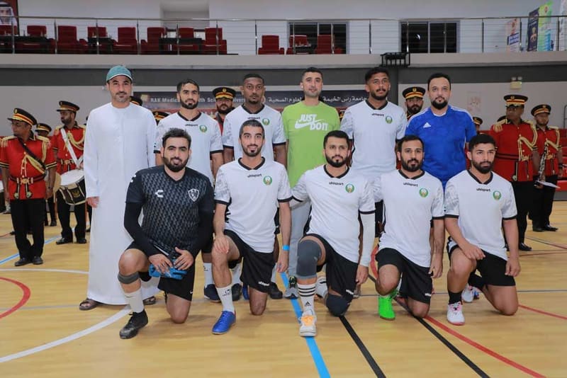 The Third RAKMHSU Government Football Tournament 2023 at RAK Medical & Health Sciences University, 2023-24 — photograph 41 of 45