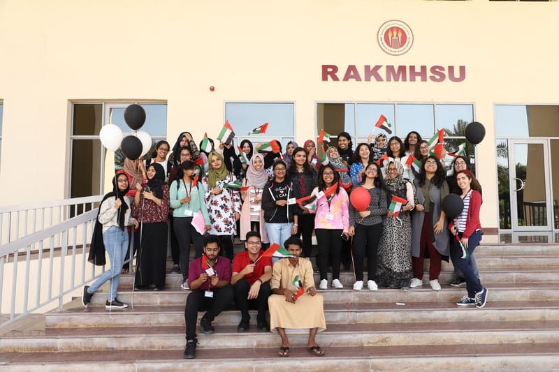UAE Flag Day 2019 at RAK Medical & Health Sciences University, 2019-20 — photograph 3 of 14