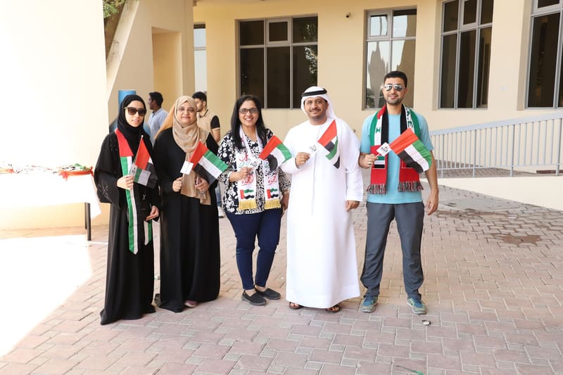 UAE Flag Day 2019 at RAK Medical & Health Sciences University, 2019-20 — photograph 4 of 14